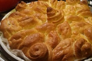 Desert placinta pufoasa cu mere de post