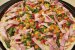 Pizza cu legume mexicane, bacon si mozzarella-6