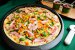 Pizza cu legume mexicane, bacon si mozzarella-7