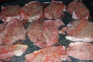 Friptura de porc cu sos de soia