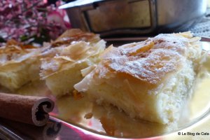 Desert placinta greceasca- Bougatsa