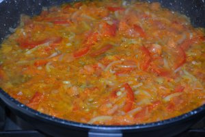 Mancarica de soia cu legume