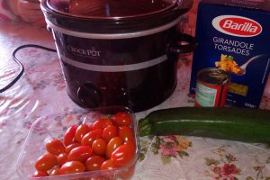 Paste cu dovlecel la slow cooker Crock-Pot