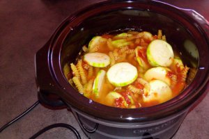 Paste cu dovlecel la slow cooker Crock-Pot