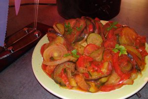 Ratatouille la slow cooker Crock-Pot