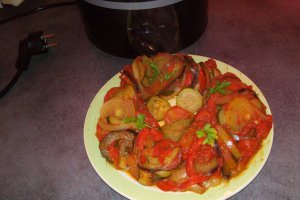 Ratatouille la slow cooker Crock-Pot