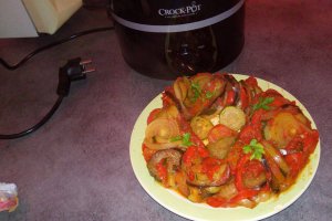 Ratatouille la slow cooker Crock-Pot