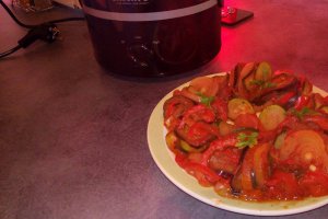 Ratatouille la slow cooker Crock-Pot