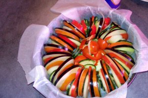 Ratatouille la cuptor