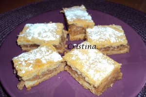 Desert prajitura de post cu mere