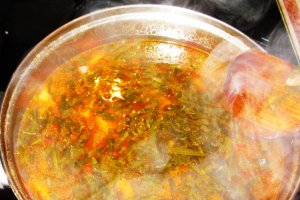 Ciorba de fasole boabe