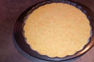 Aperitiv tarta cu dovlecei si morcovi