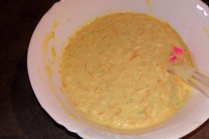 Aperitiv tarta cu dovlecei si morcovi