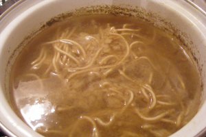Supa ramen - varianta vegana