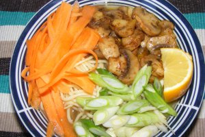 Supa ramen - varianta vegana