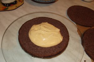 Desert tort cu caramel si mascarpone
