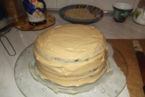 Desert tort cu caramel si mascarpone