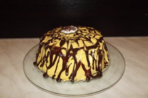 Desert tort cu caramel si mascarpone