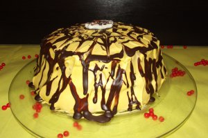 Desert tort cu caramel si mascarpone