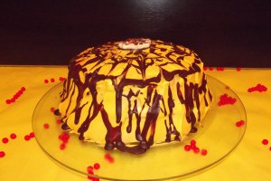 Desert tort cu caramel si mascarpone