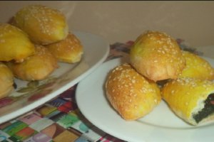 Placinte de post cu urzici si tapioca la cuptor