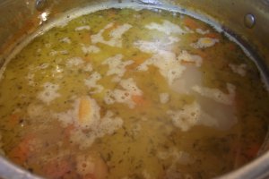 Ciorba de fasole boabe, de post