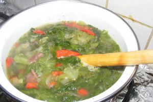 Supa de salata verde