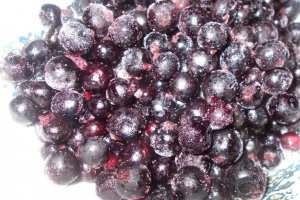 Desert negresa de post cu coacaze negre
