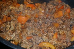 Tacos cu sos de branza