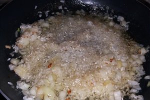 Mancare de orez cu legume