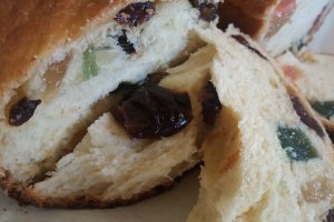 Desert cozonac de post cu prune si rahat