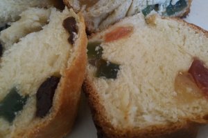 Desert cozonac de post cu prune si rahat