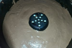 Desert negresa de post cu banane