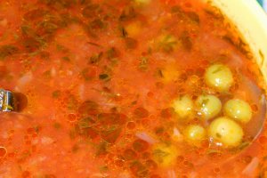 Supa de mazare verde