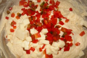 Aperitiv briose cu oua de prepelita
