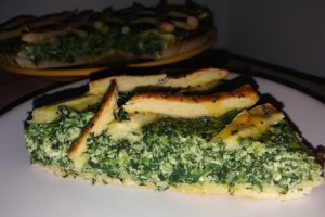Tarta cu spanac si telemea