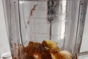 Milkshake cu fructe si cacao