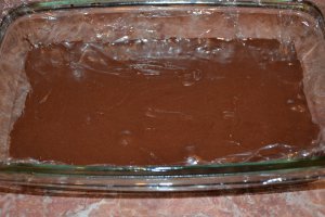 Desert ciocolata de casa cu capsuni