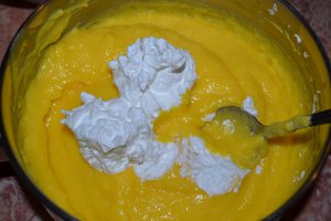 Desert tort cu ciocolata si crema de vanilie