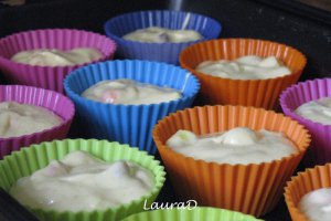 Muffins colorate