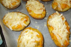 Aperitiv cartofi umpluti (reteta lacto-vegetariana)