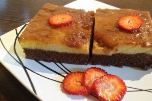 Desert chocoflan