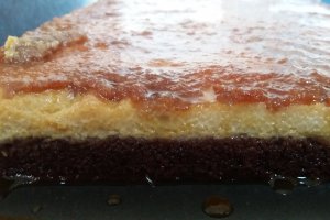 Desert chocoflan