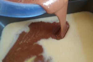 Desert chocoflan