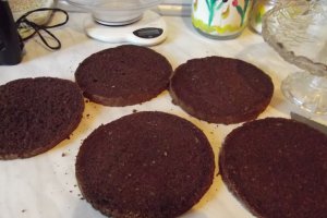 Desert tort cu banane si lapte condensat