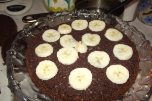 Desert tort cu banane si lapte condensat