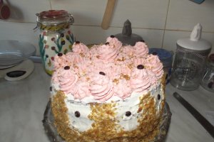 Desert tort cu banane si lapte condensat