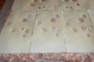 Rulada din carne tocata cu emmentaler si muschi de porc