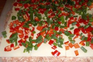 Rulada din carne tocata cu emmentaler si muschi de porc