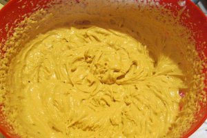 Desert prajitura cu ciocolata si crema de branza cu ness